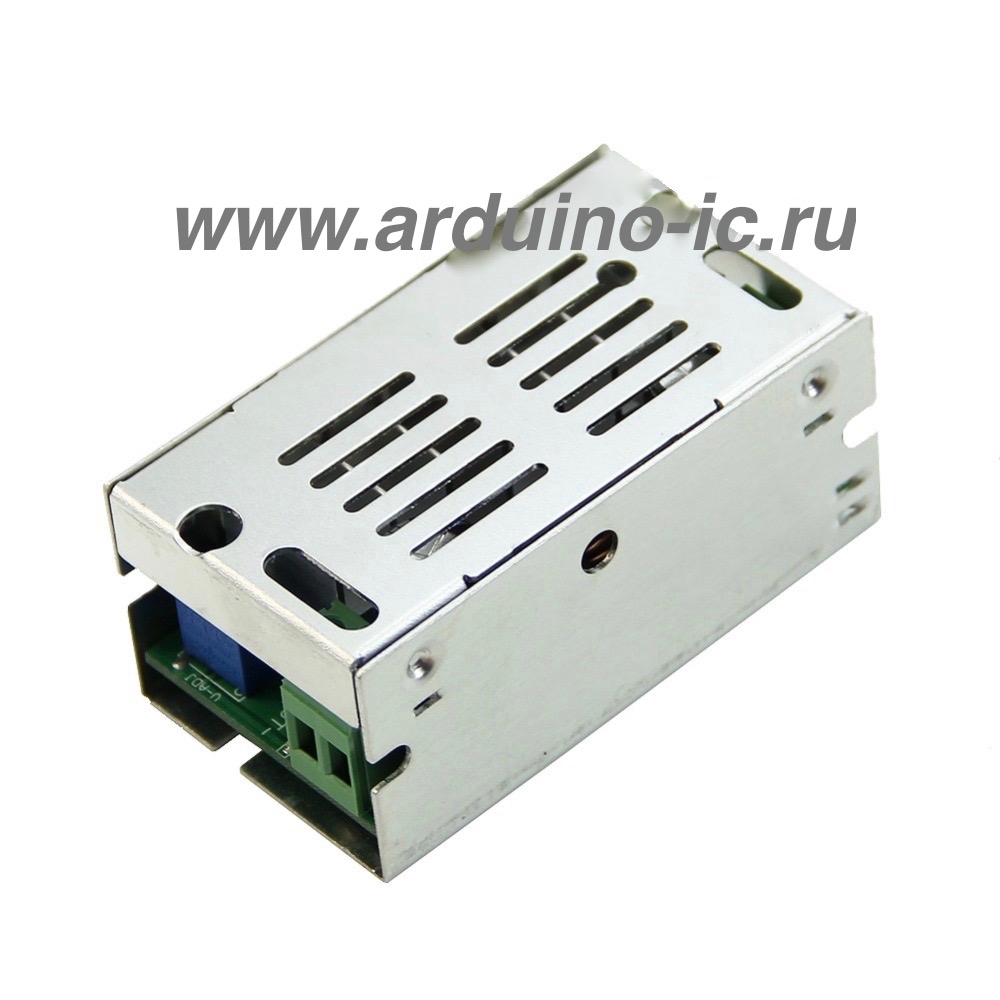 DC-DC повышающий 10A; 200W в алюминиевом корпусе